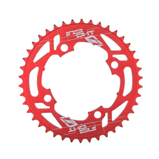 Insight BMX Racing Red / 34T Insight 104BCD 4 Arm Chainring Red