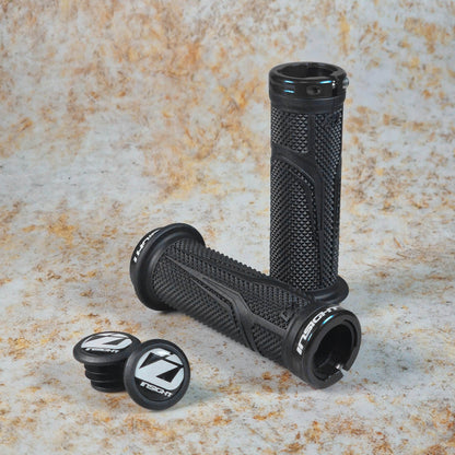 Insight BMX Racing Black / Black Insight C.O.G.S Lock-On 115mm Grips
