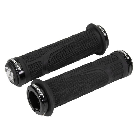 Insight BMX Racing Black / Black Insight C.O.G.S Lock-On 130mm Grips