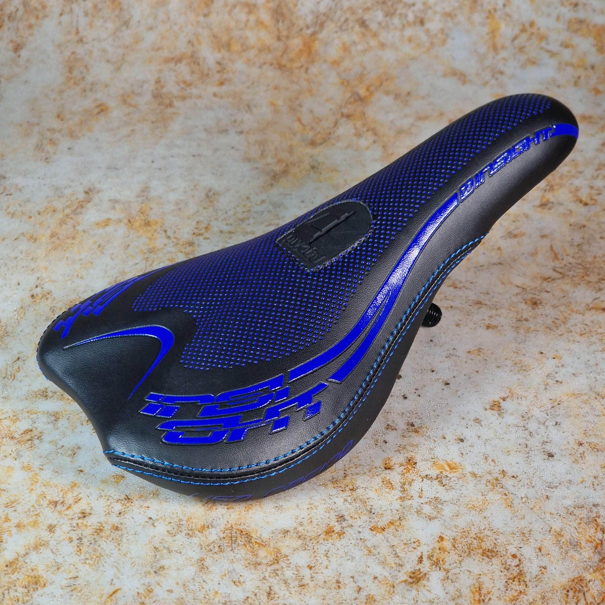 Insight BMX Racing Black/Blue Insight Pro Padded Pivotal Seat
