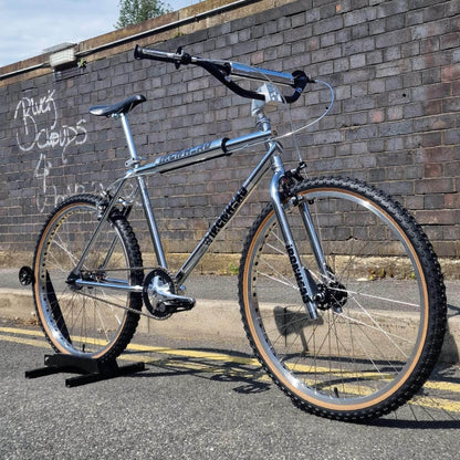 IRONHEAD Old School BMX Chrome / 26 Inch Ironhead Custom 26 Inch Cruiser Bike Chrome / Black