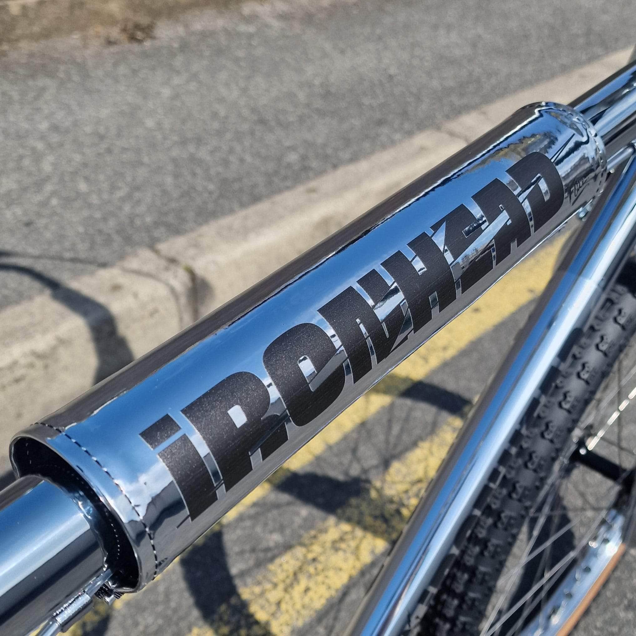 Ironhead Custom 26 Inch Cruiser Bike Chrome / Black | Alans BMX