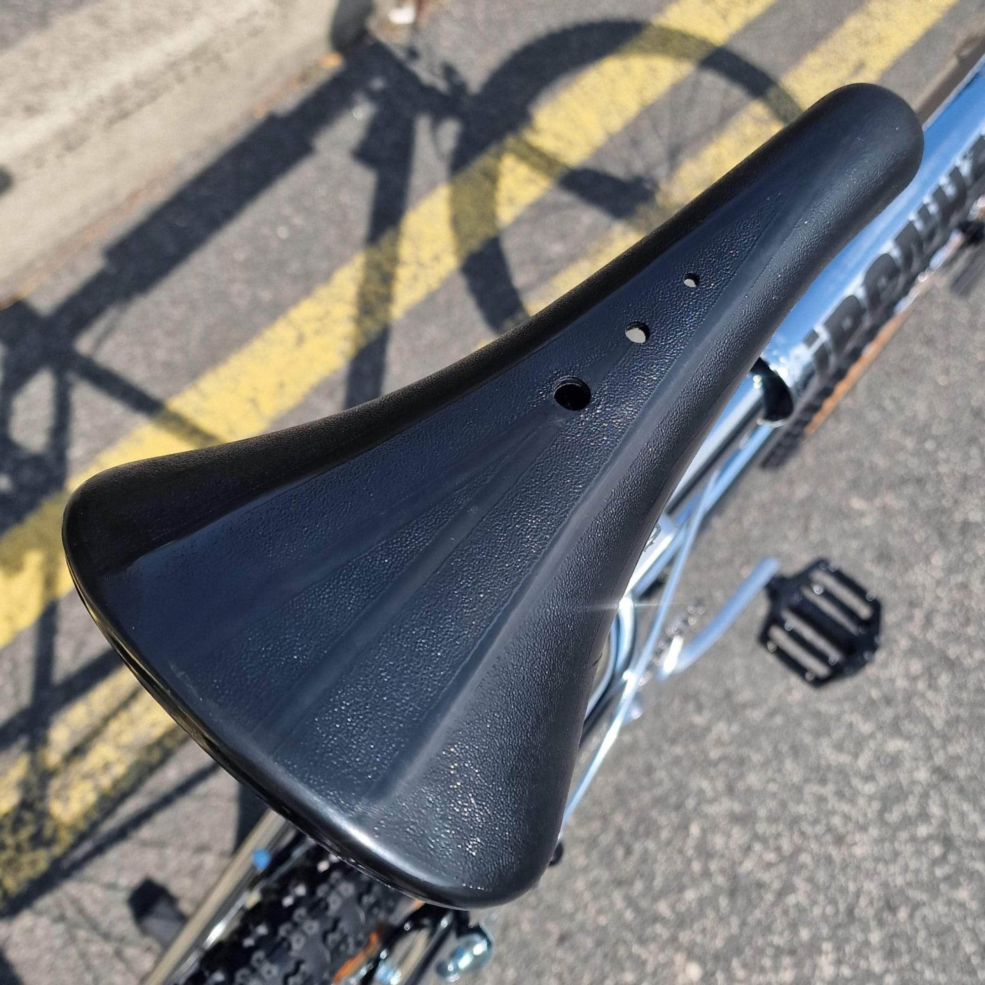 IRONHEAD Old School BMX Chrome / 26 Inch Ironhead Custom 26 Inch Cruiser Bike Chrome / Black