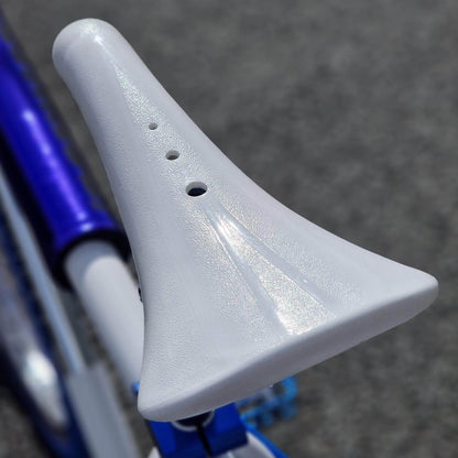 IRONHEAD Old School BMX Bikes White / Blue / 26 Inch Ironhead Custom 26 Inch Cruiser Bike White / Bllue