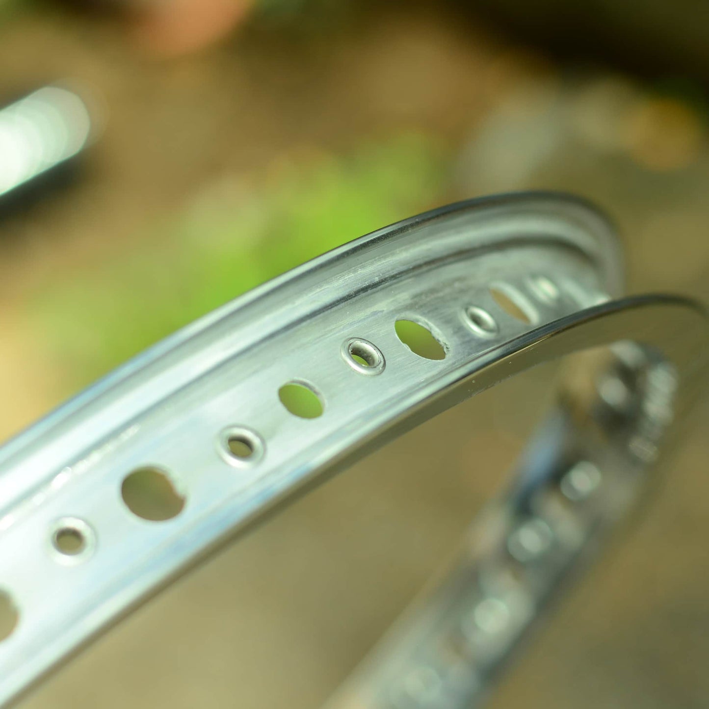 IRONHEAD Old School BMX 20 Inch / Silver Ironhead Holy Moly Pro Class Style 20 Inch Alloy Rim