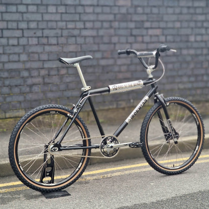 IRONHEAD Old School BMX Bikes Ironhead MX Custom 26 Inch Cruiser Black / Chrome