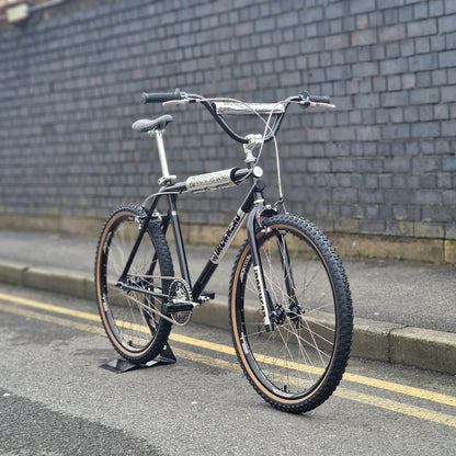 IRONHEAD Old School BMX Bikes Ironhead MX Custom 26 Inch Cruiser Black / Chrome