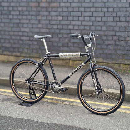 IRONHEAD Old School BMX Bikes Ironhead MX Custom 26 Inch Cruiser Black / Chrome