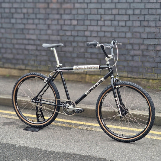 IRONHEAD Old School BMX Bikes Ironhead MX Custom 26 Inch Cruiser Black / Chrome