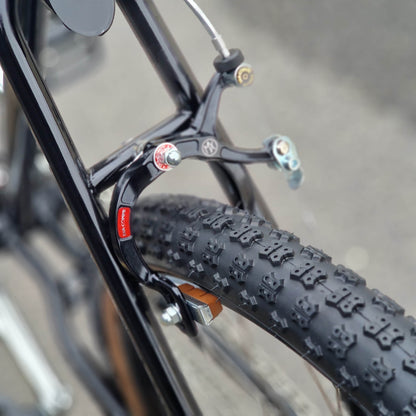 IRONHEAD Old School BMX Bikes Ironhead MX Custom 26 Inch Cruiser Black / Chrome