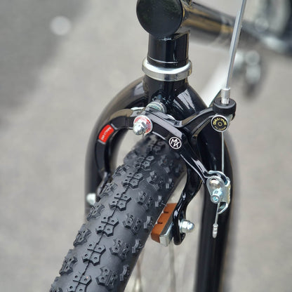 IRONHEAD Old School BMX Bikes Ironhead MX Custom 26 Inch Cruiser Black / Chrome