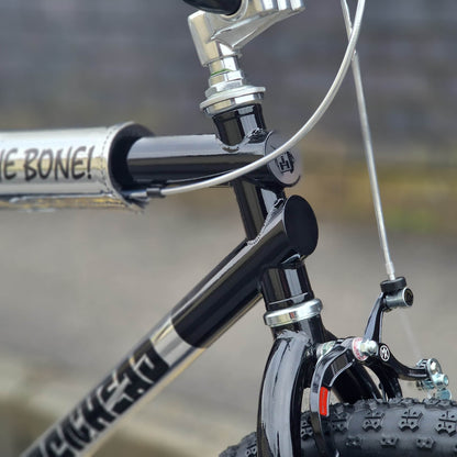 IRONHEAD Old School BMX Bikes Ironhead MX Custom 26 Inch Cruiser Black / Chrome