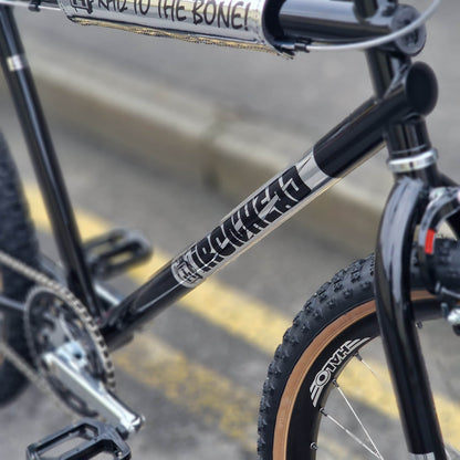 IRONHEAD Old School BMX Bikes Ironhead MX Custom 26 Inch Cruiser Black / Chrome