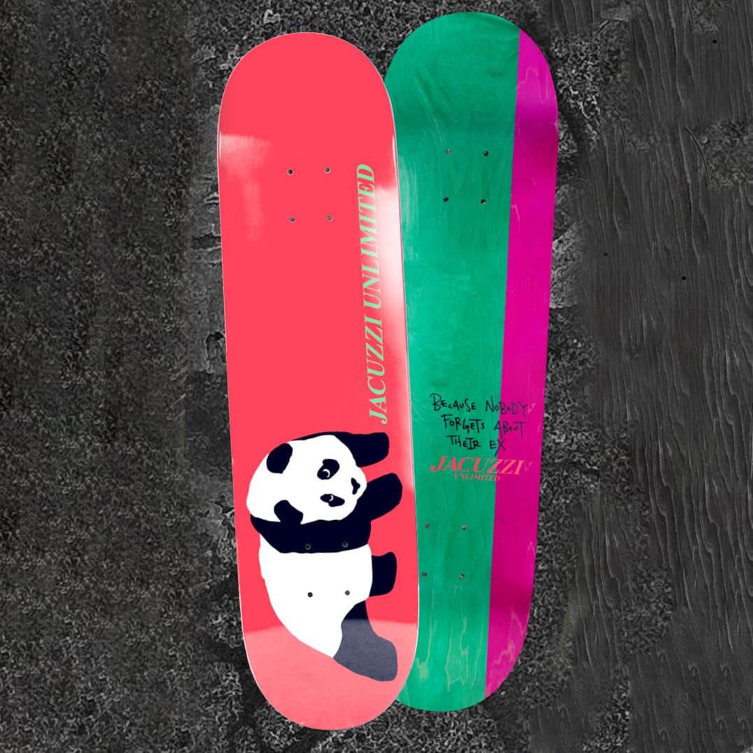 Jacuzzi Skateboards 8.25 Jacuzzi Panda Skateshop Day 8.25" Skateboard Deck