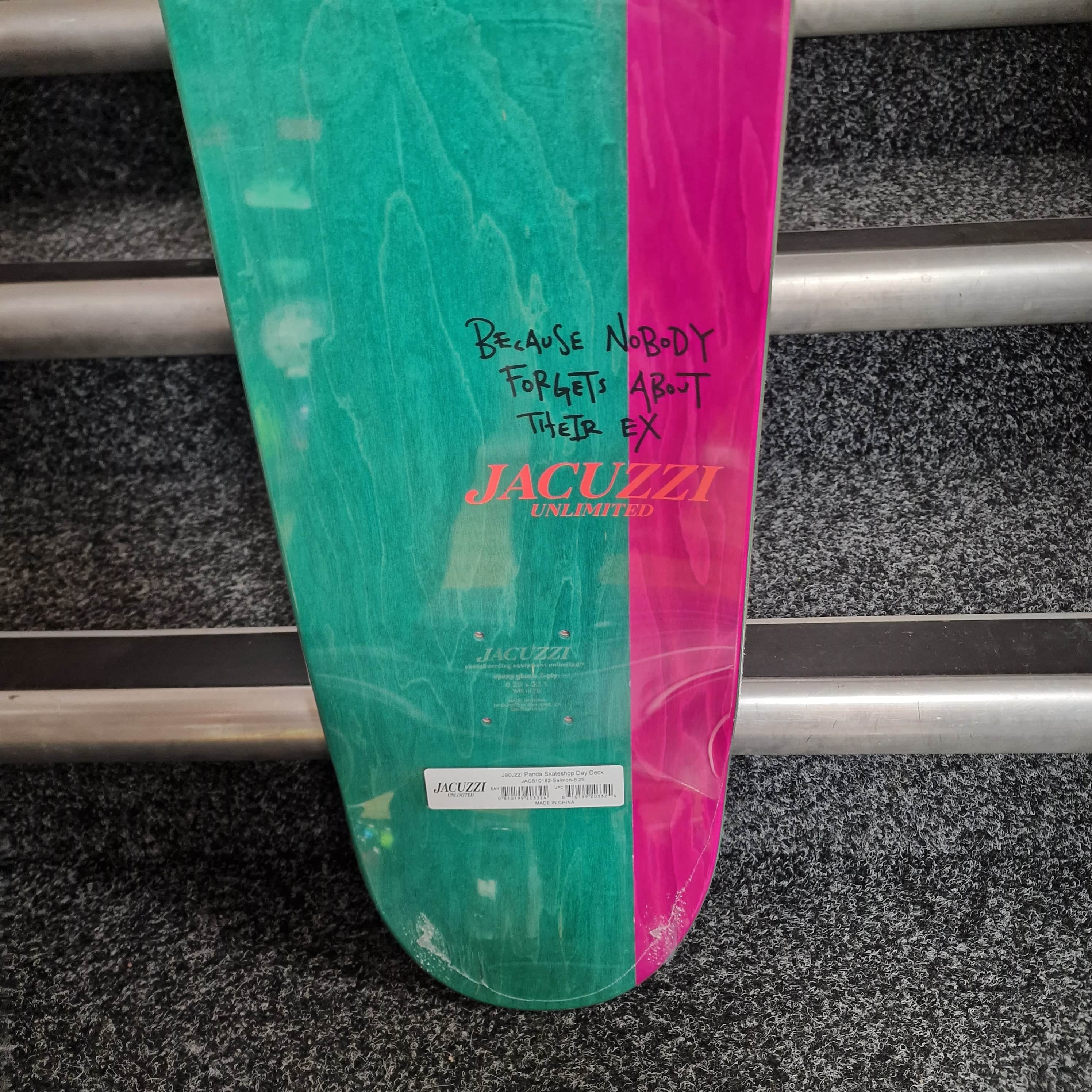 Jacuzzi Panda Skateshop Day 8.25