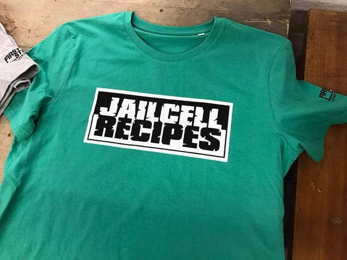 First Strike Records Clothing & Shoes JAILCELL RECIPES x Stanley/Stella Crafter T-shirt Go Green