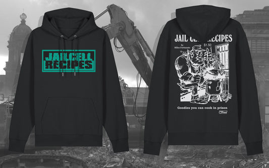 First Strike Records Clothing & Shoes JAILCELL RECIPES x Stanley/Stella Cruiser 2.0 Hoody Black