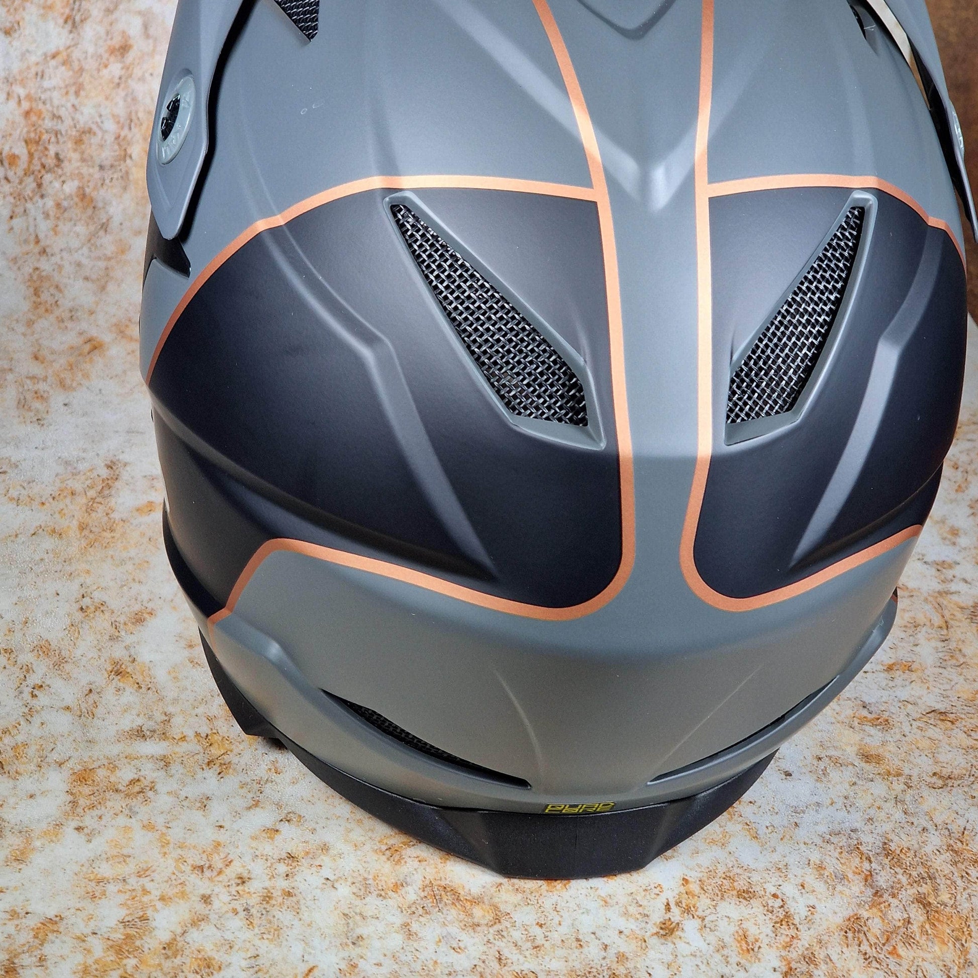 Kali BMX Racing Kali Zoka Stripe Full Face Helmet Black / Bronze