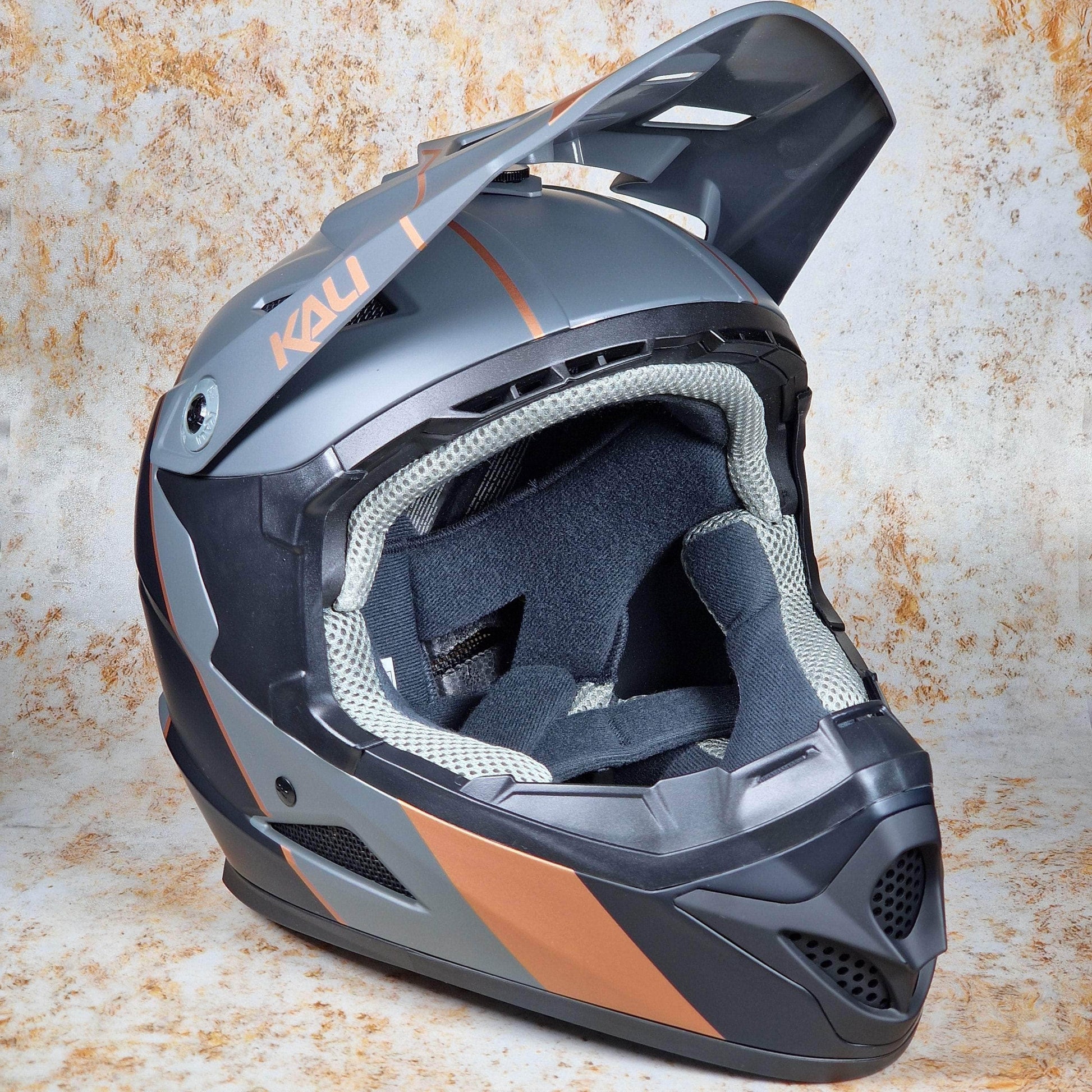 Kali BMX Racing Kali Zoka Stripe Full Face Helmet Black / Bronze