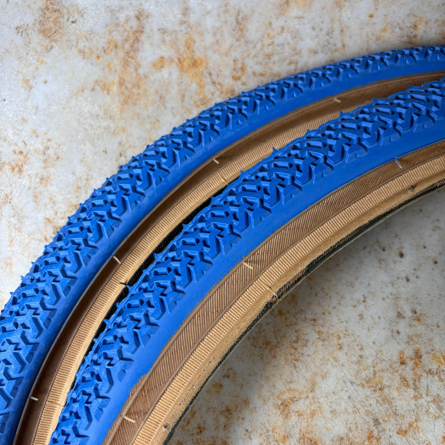Kenda Old School BMX 20 x 1.75 / Blue Kenda K55 Skinwall Coloured Freestyle Tyres Pair