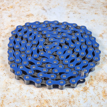 KHE BMX Parts Blue KHE 1/8" Coloured BMX Chain