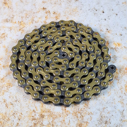 KHE BMX Parts Gold KHE 1/8" Coloured BMX Chain