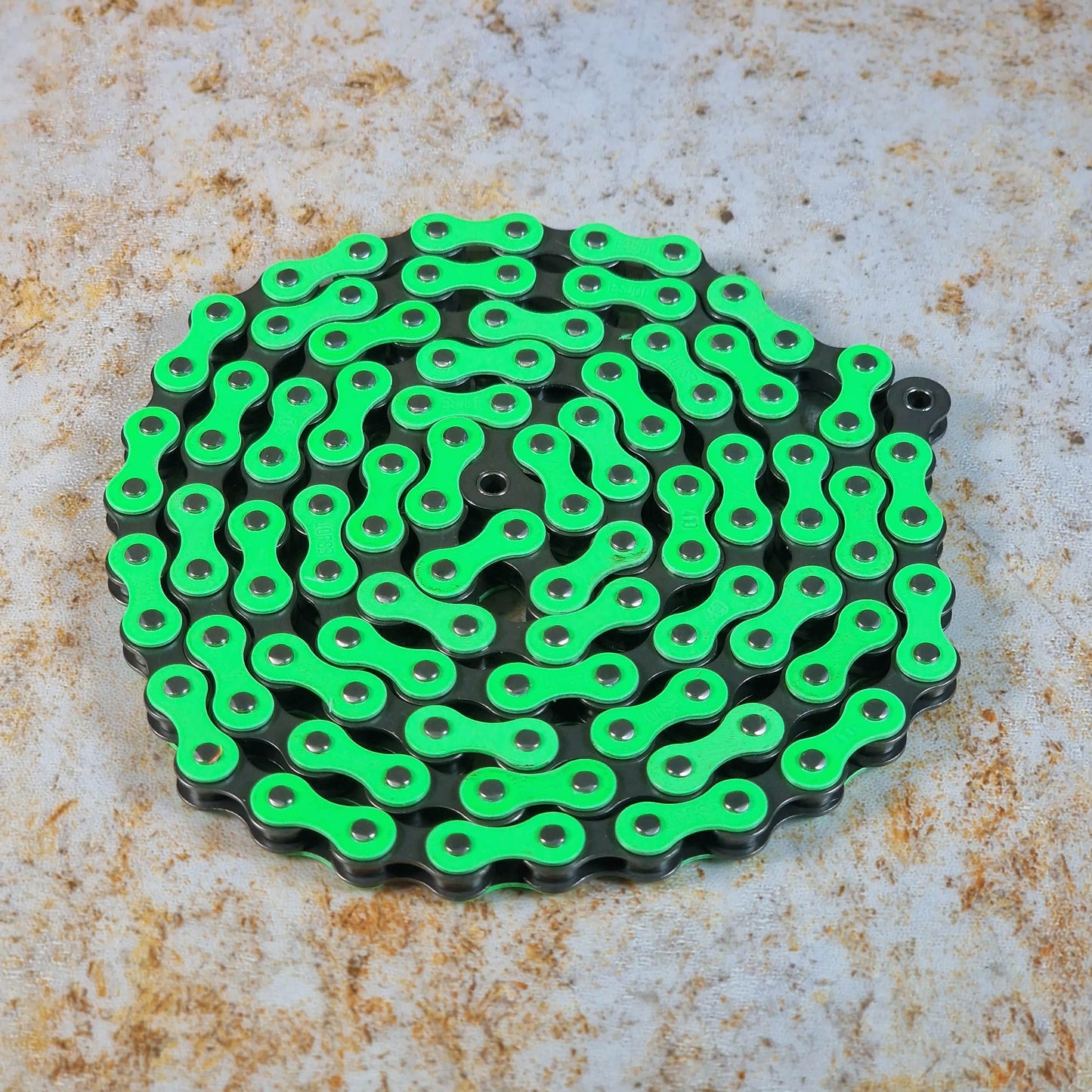 KHE BMX Parts Green KHE 1/8" Coloured BMX Chain