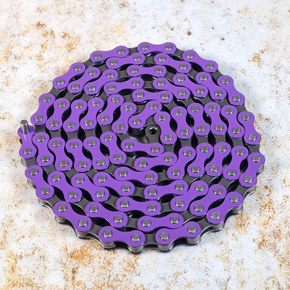 KHE BMX Parts Purple KHE 1/8" Coloured BMX Chain