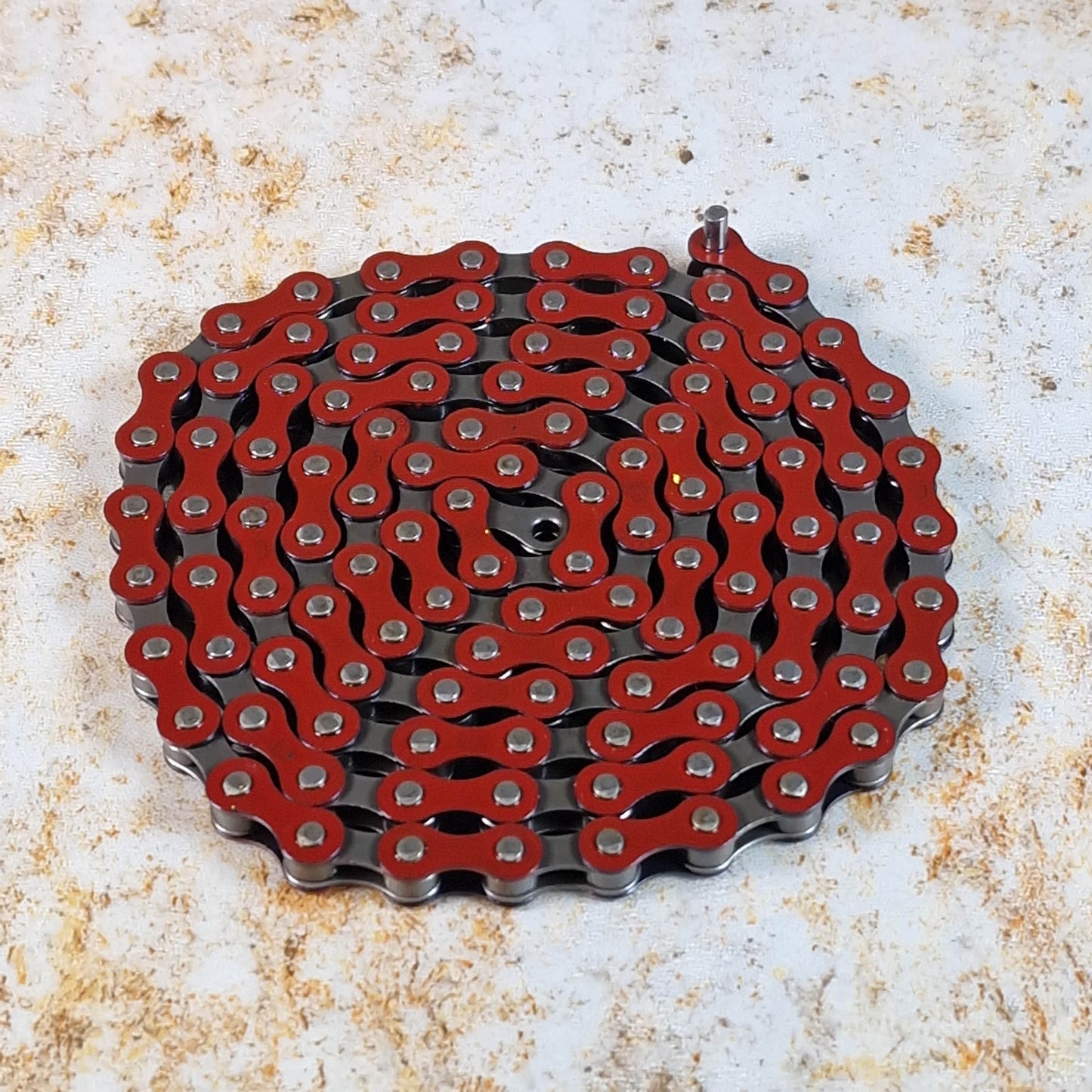 KHE BMX Parts Red KHE 1/8" Coloured BMX Chain