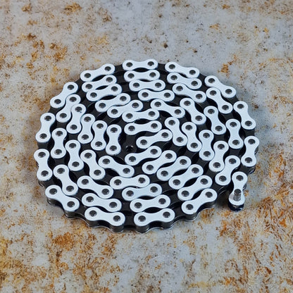 KHE BMX Parts White KHE 1/8" Coloured BMX Chain