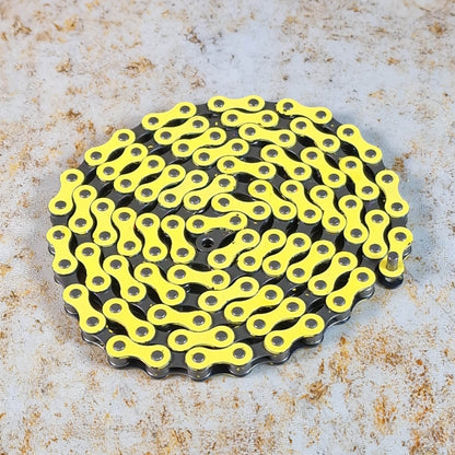 KHE BMX Parts Yellow KHE 1/8" Coloured BMX Chain