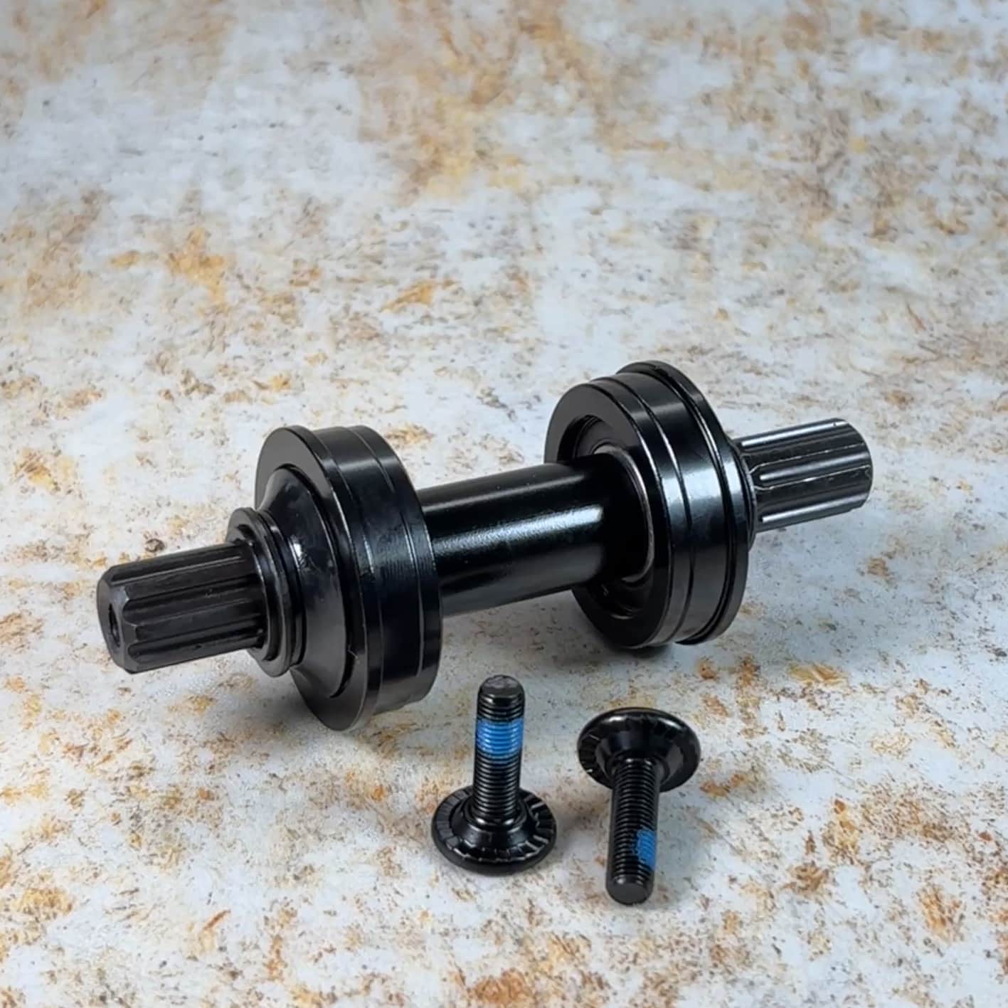 KHE BMX Parts Black / 19mm KHE Bottom Bracket Set with 8 Spline Spindle 19mm