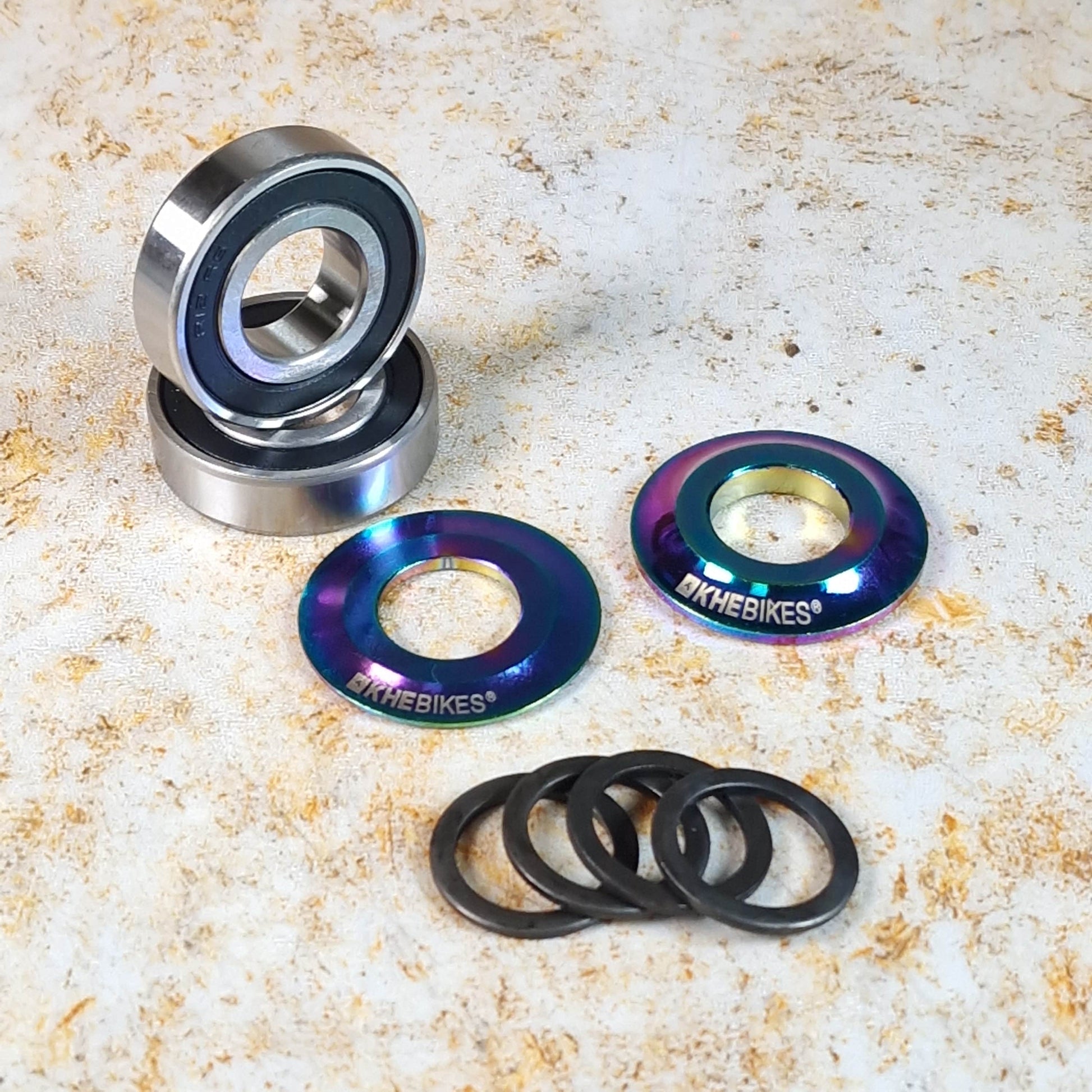 KHE BMX Racing Oil Slick KHE Mid Bottom Bracket 19mm Oil Slick