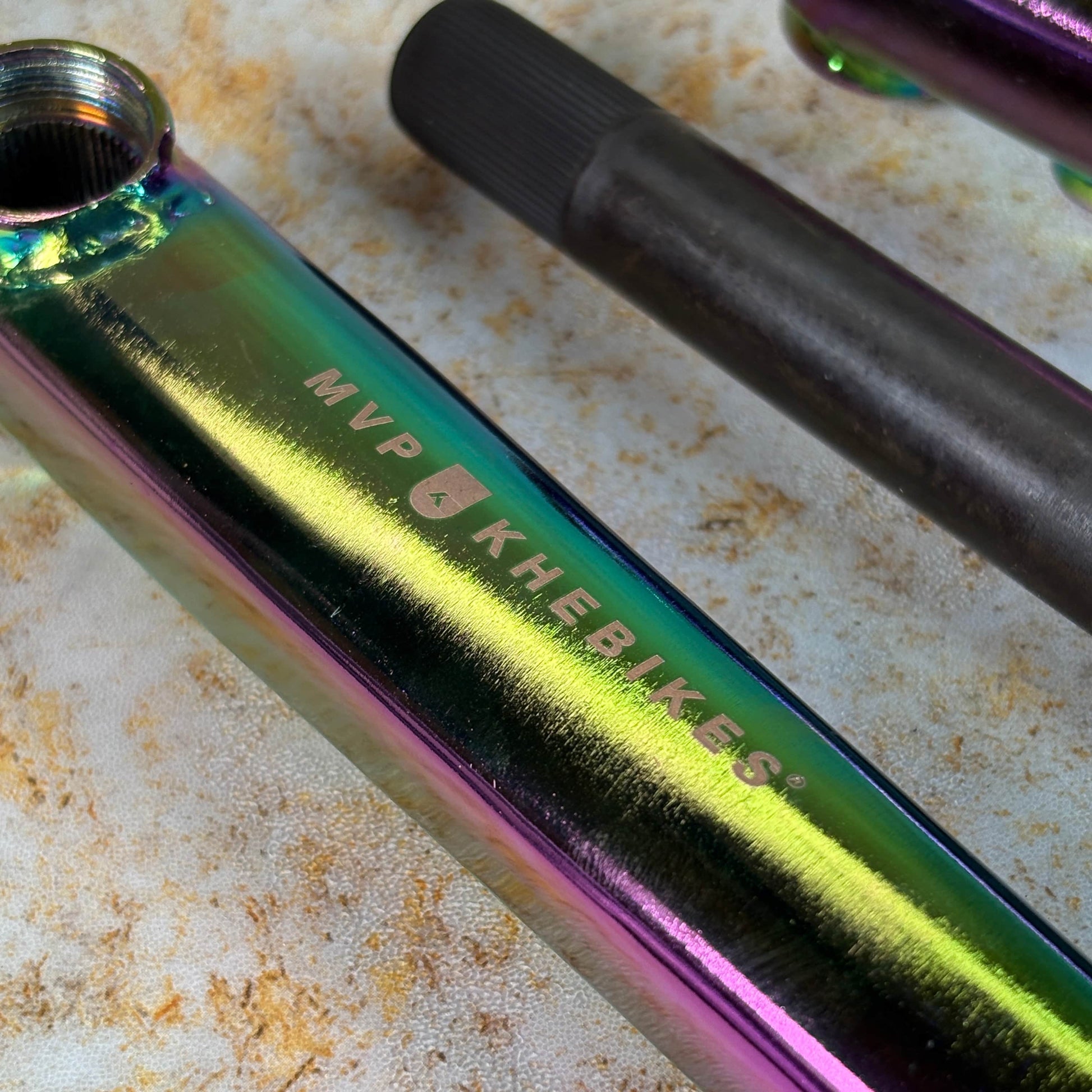 KHE BMX Parts KHE MVP V2 48 Spline Cranks with Spindle