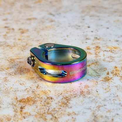 KHE BMX Parts Oil Slick KHE Seatclamp Oil Slick