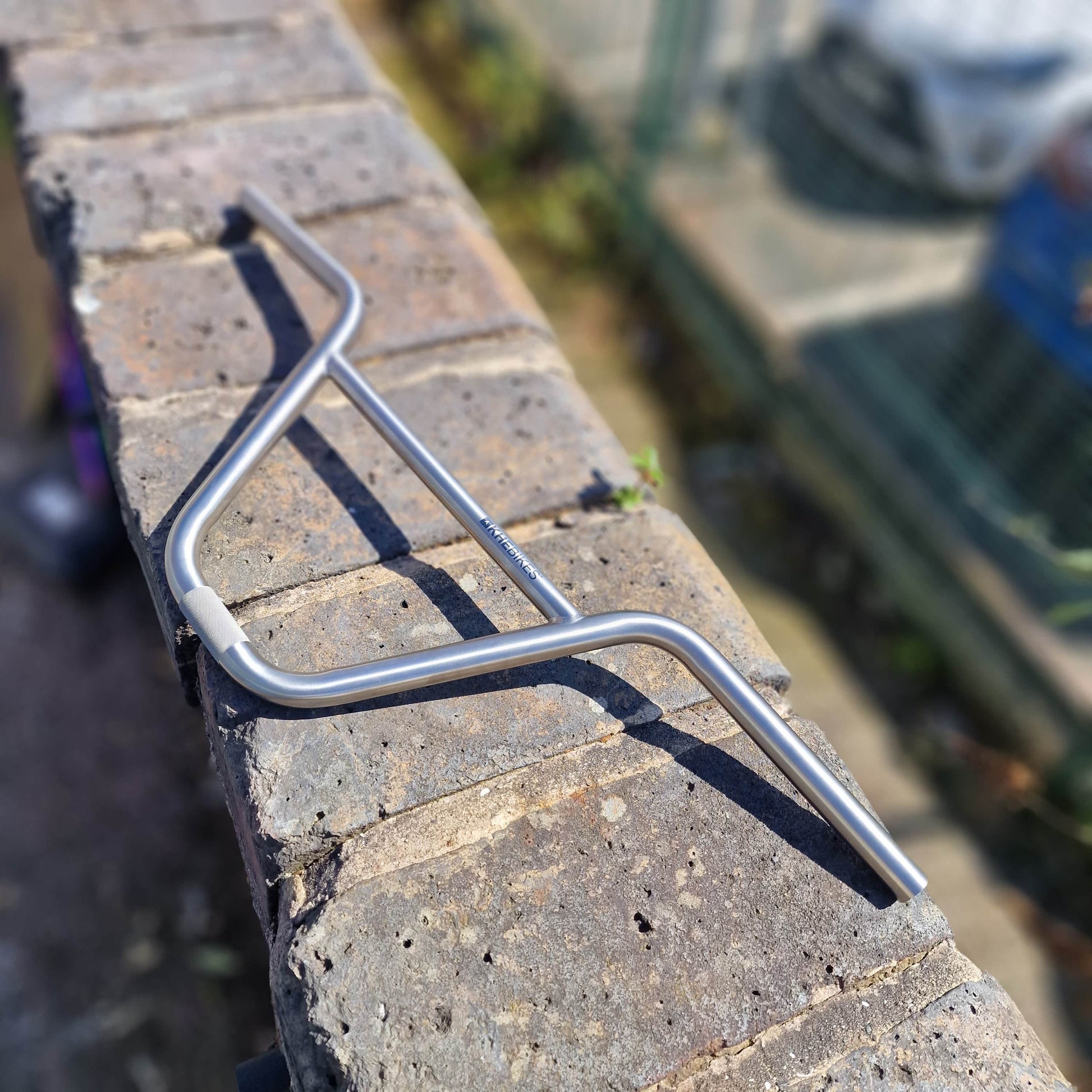 KHE BMX Parts Silver / 9.0 / 22.2mm Standard KHE Specter Titanium Bars