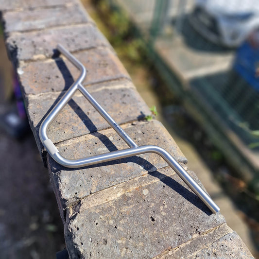 KHE BMX Parts Silver / 9.0 / 22.2mm Standard KHE Specter Titanium Bars