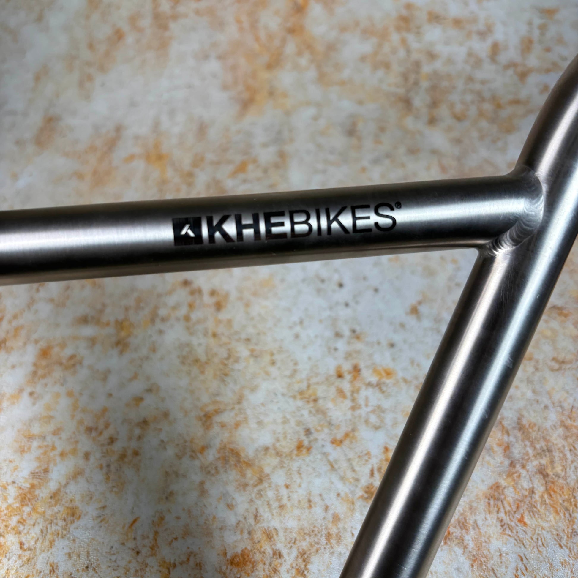 KHE BMX Parts Silver / 9.0 / 22.2mm Standard KHE Specter Titanium Bars