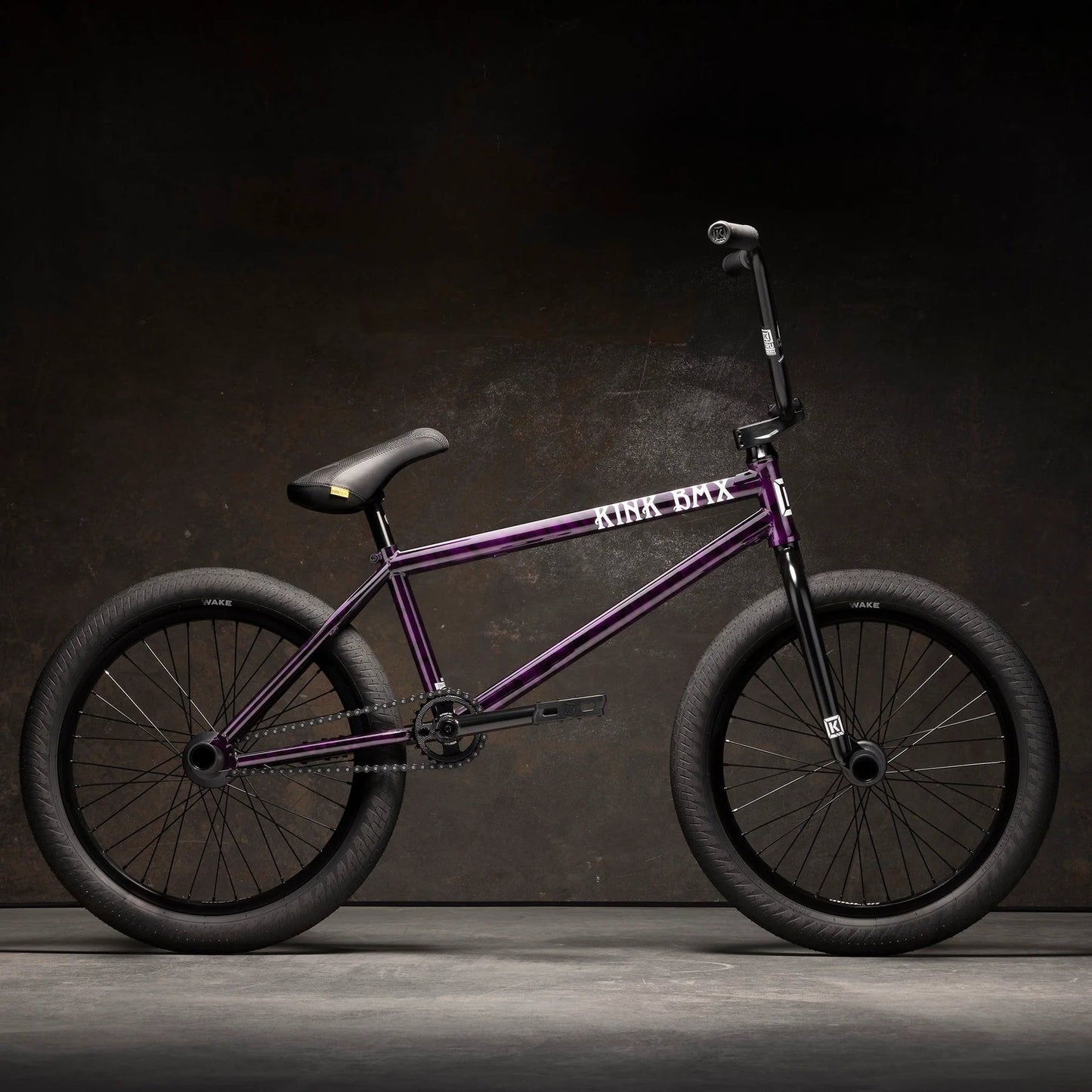 Kink 2025 Downside 20.75 TT BMX Bike Hazy Purple Alans BMX