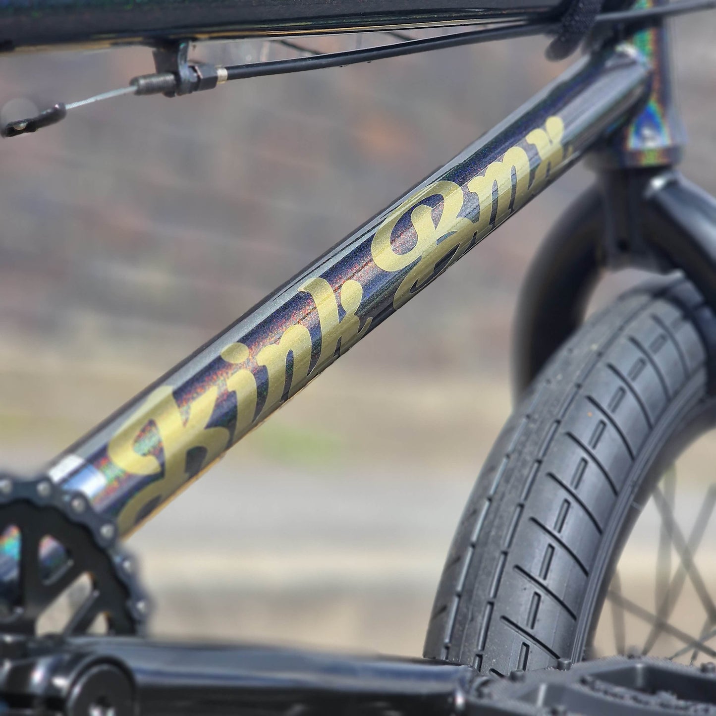 Kink BMX Bikes Digital Grey Kink 2027 Carve 16 Inch Bike Digital Grey