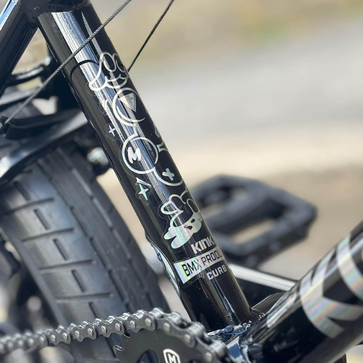 Kink BMX Bikes Midnight Black / 20 Kink 2027 Curb 20" TT Bike Midnight Black