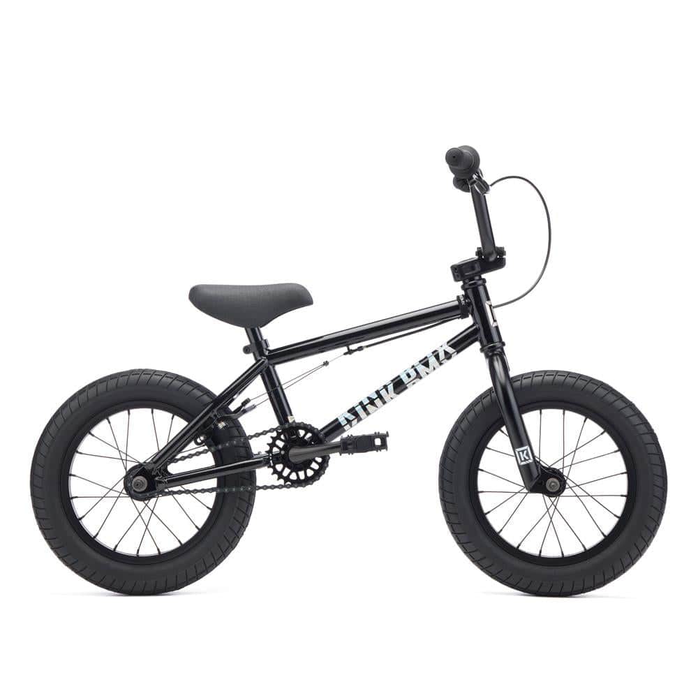 Kink BMX Bikes Galaxy Black Kink 2027 Pump 14 Inch Bike Galaxy Black
