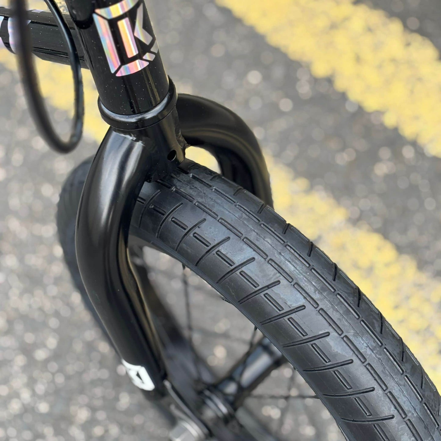 Kink BMX Bikes Galaxy Black Kink 2027 Pump 14 Inch Bike Galaxy Black