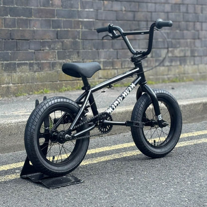 Kink BMX Bikes Galaxy Black Kink 2027 Pump 14 Inch Bike Galaxy Black