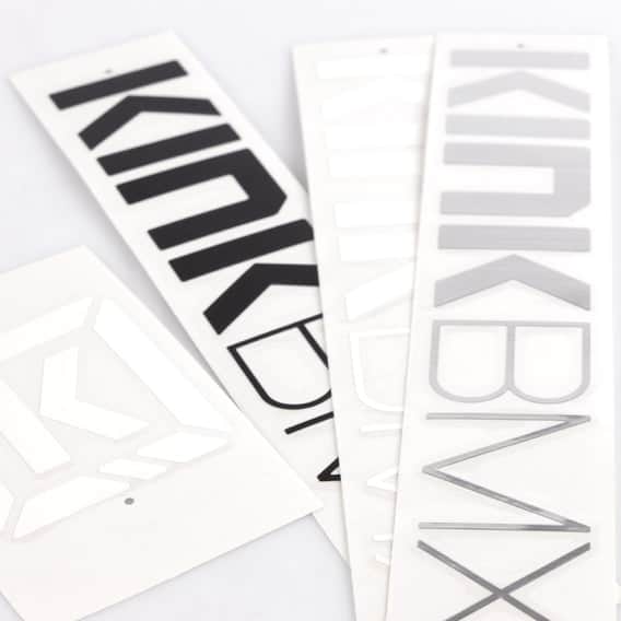 Kink BMX Parts Kink BMX Die Cut Stickers 4 Pack