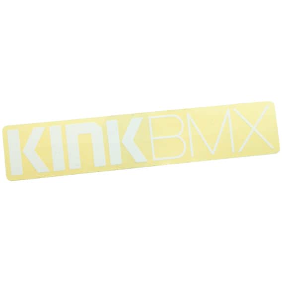 Kink Misc White Kink BMX Logo Sticker