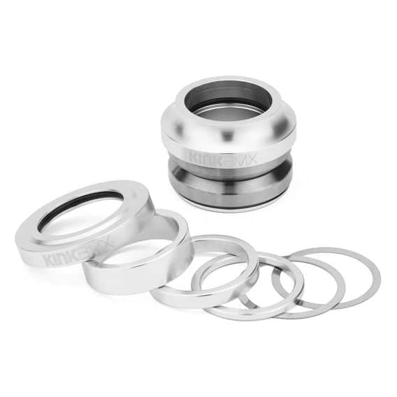 Kink BMX Parts Polished Silver Kink Cascade Integrated Headset