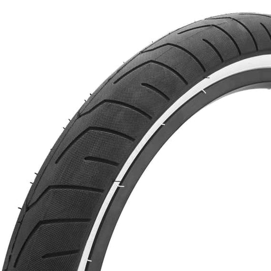 Kink BMX Parts 20 x 2.40 / Black with White Sidewall Kink Sever 2.40 Tyre Black with White Sidewall