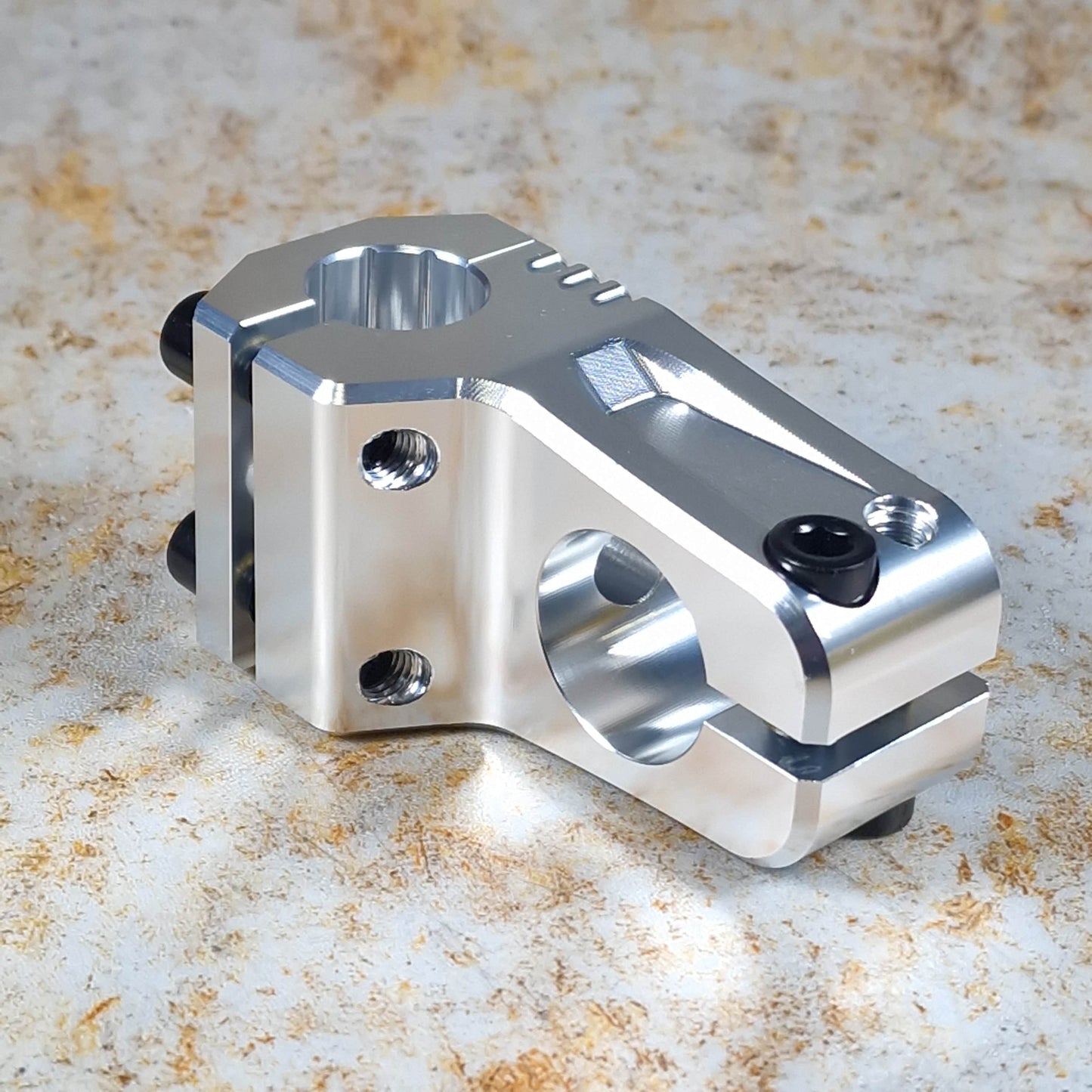 Kink BMX Parts Silver / 22.2mm Standard / 50mm Kink Track Front Load Stem