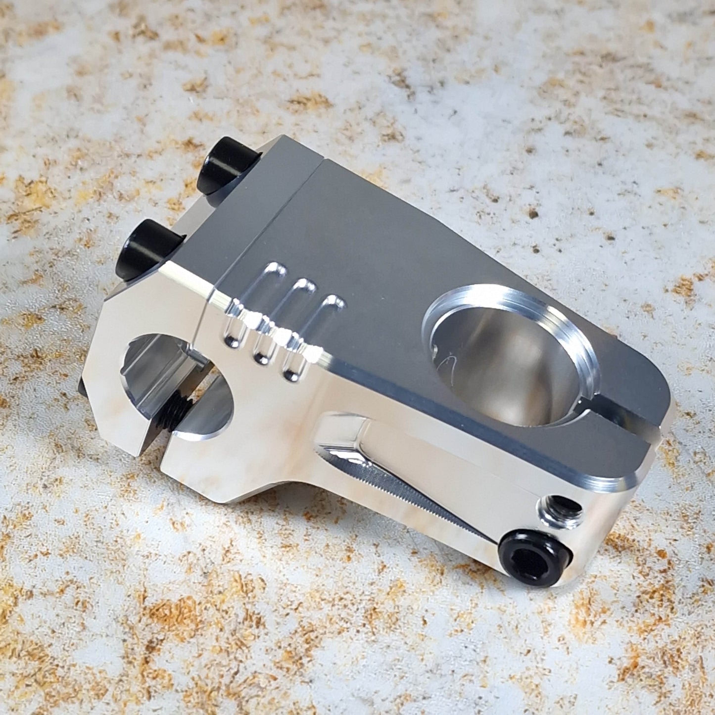 Kink BMX Parts Silver / 22.2mm Standard / 50mm Kink Track Front Load Stem